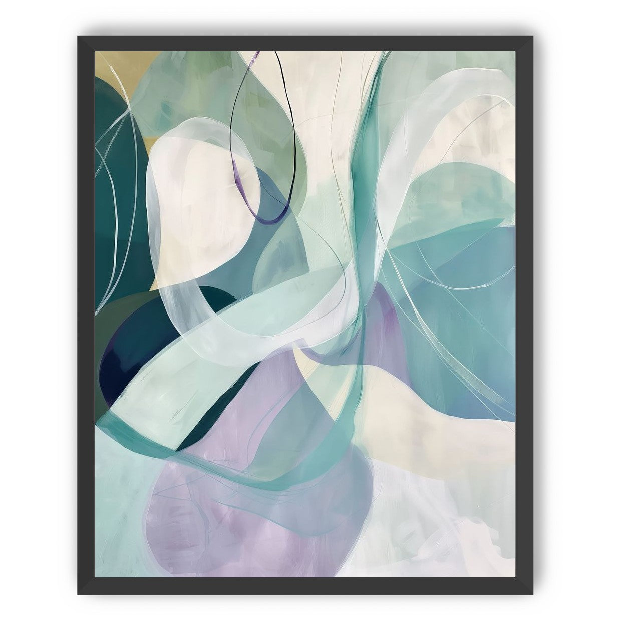 Teal and Lavender Arcs