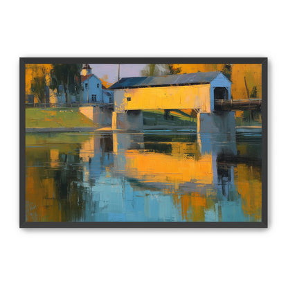 Golden Hour at the Covered Bridge