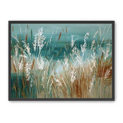 White Meadow Grasses Before Water |