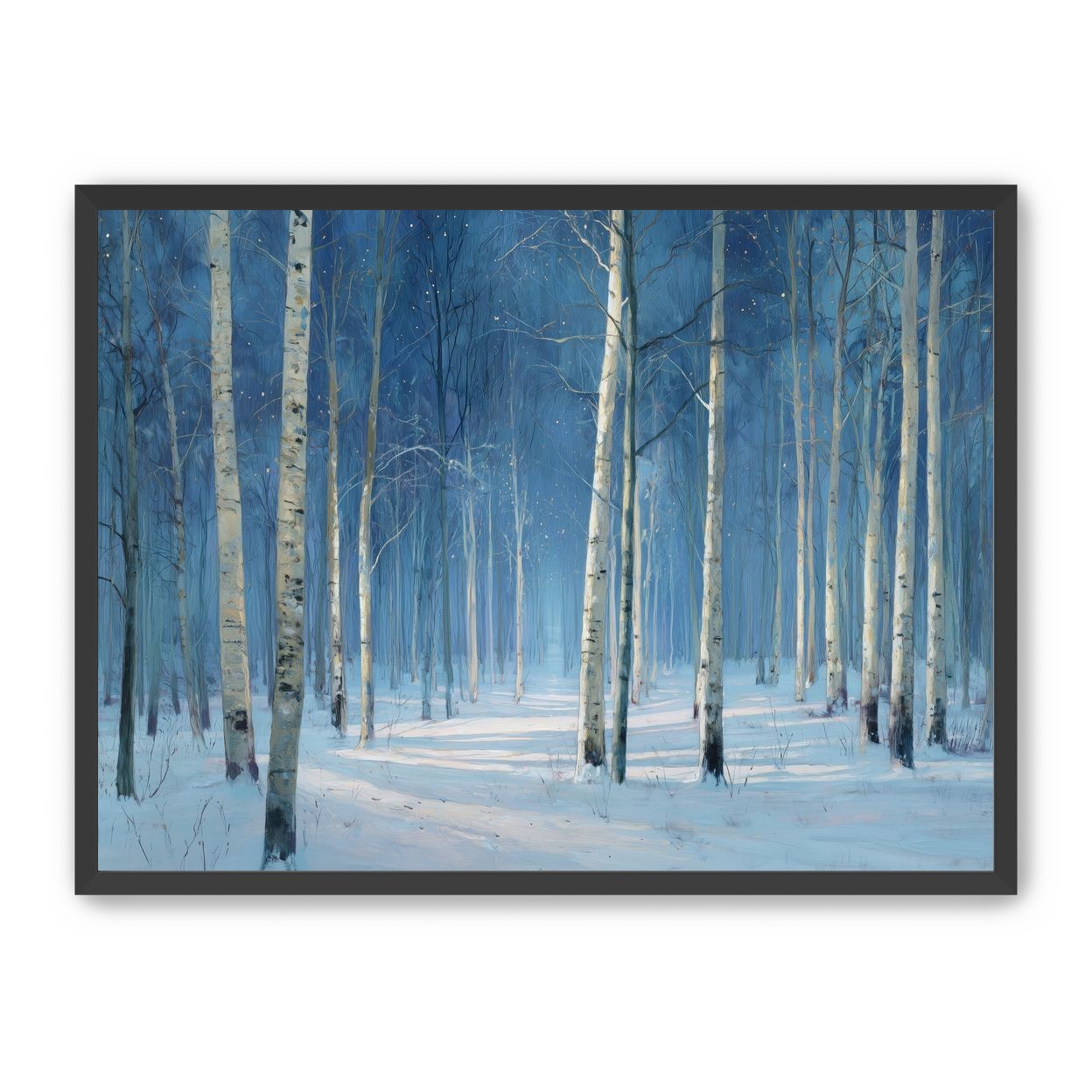 Stillness Between the Trees