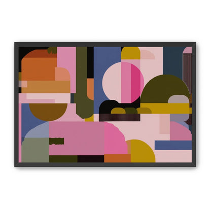 Shapes Jostling for Space 