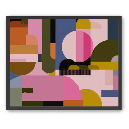 Shapes Jostling for Space 