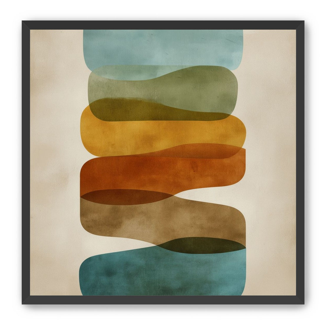 Ribbons of Muted Color