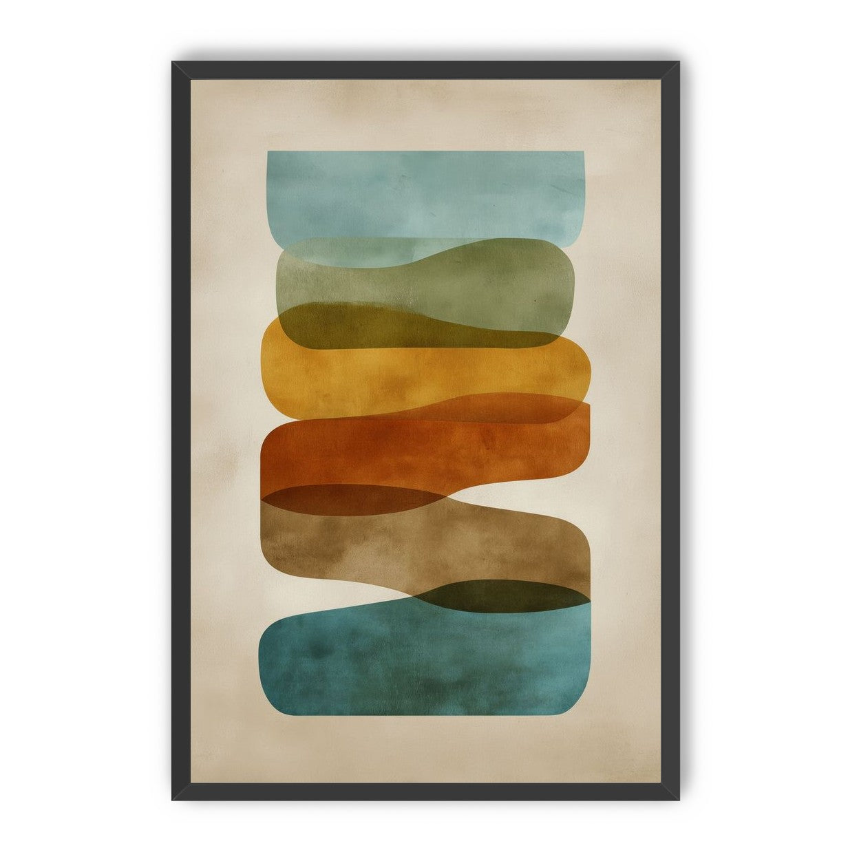 Ribbons of Muted Color