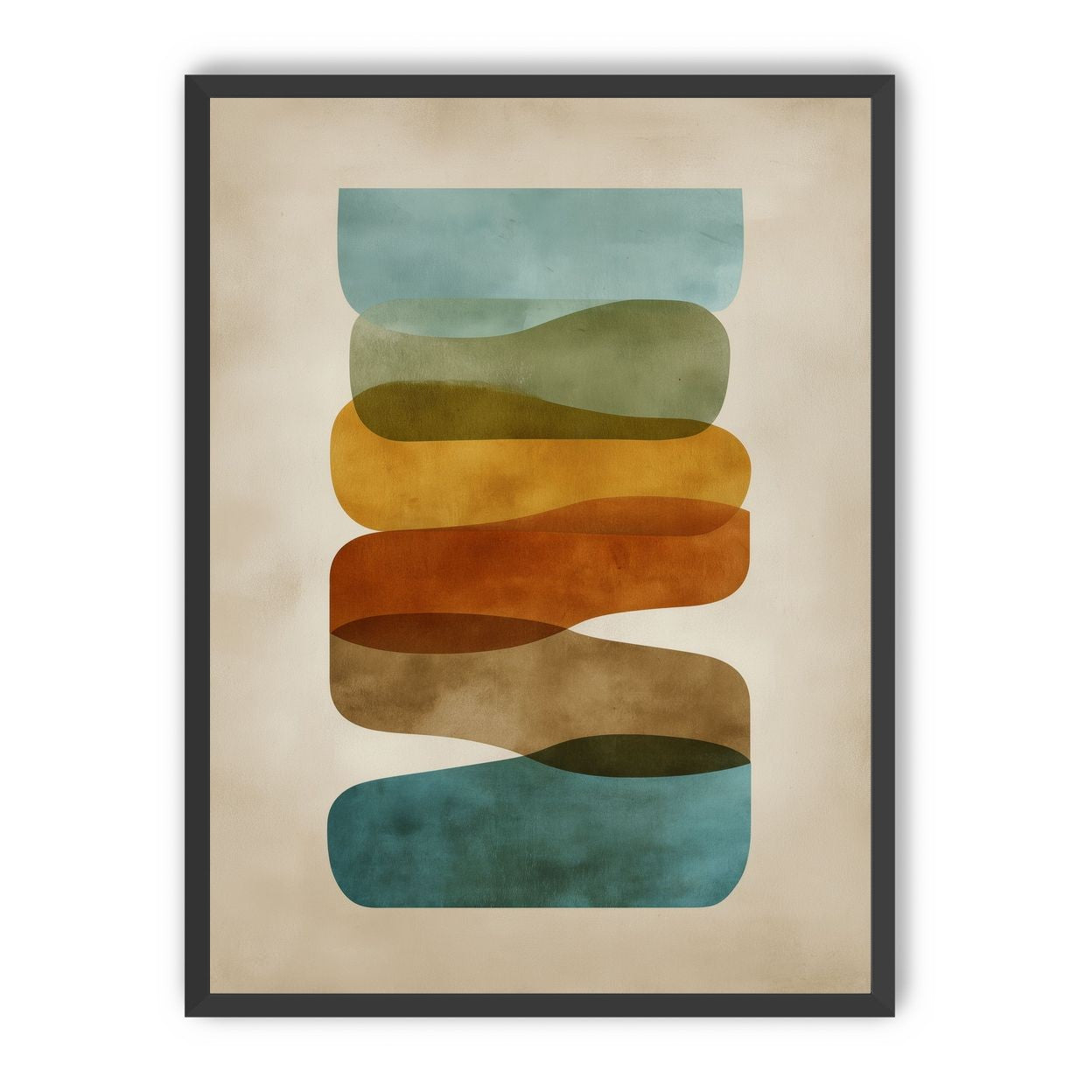 Ribbons of Muted Color