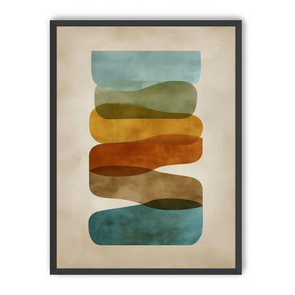 Ribbons of Muted Color