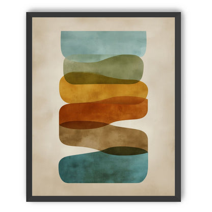 Ribbons of Muted Color