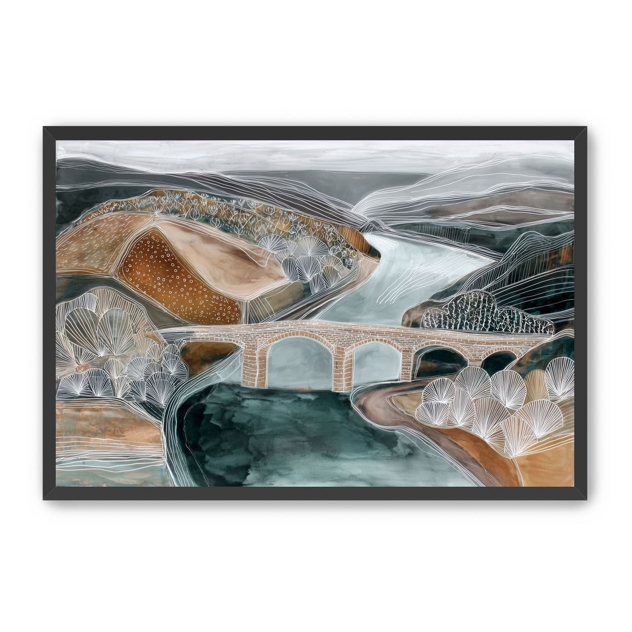 Three-Arch Stone Bridge