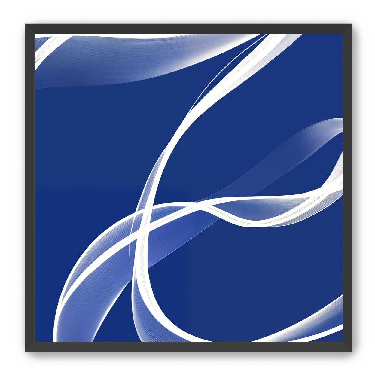 White Stroke on Blue 2