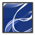 White Stroke on Blue 2