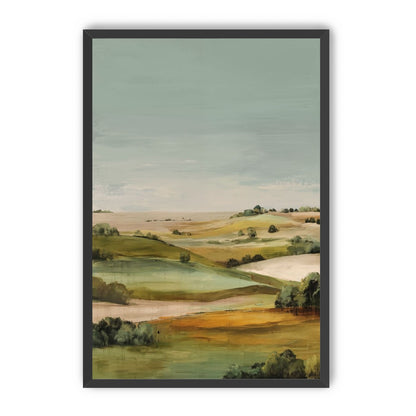 Valley with Rolling Hills