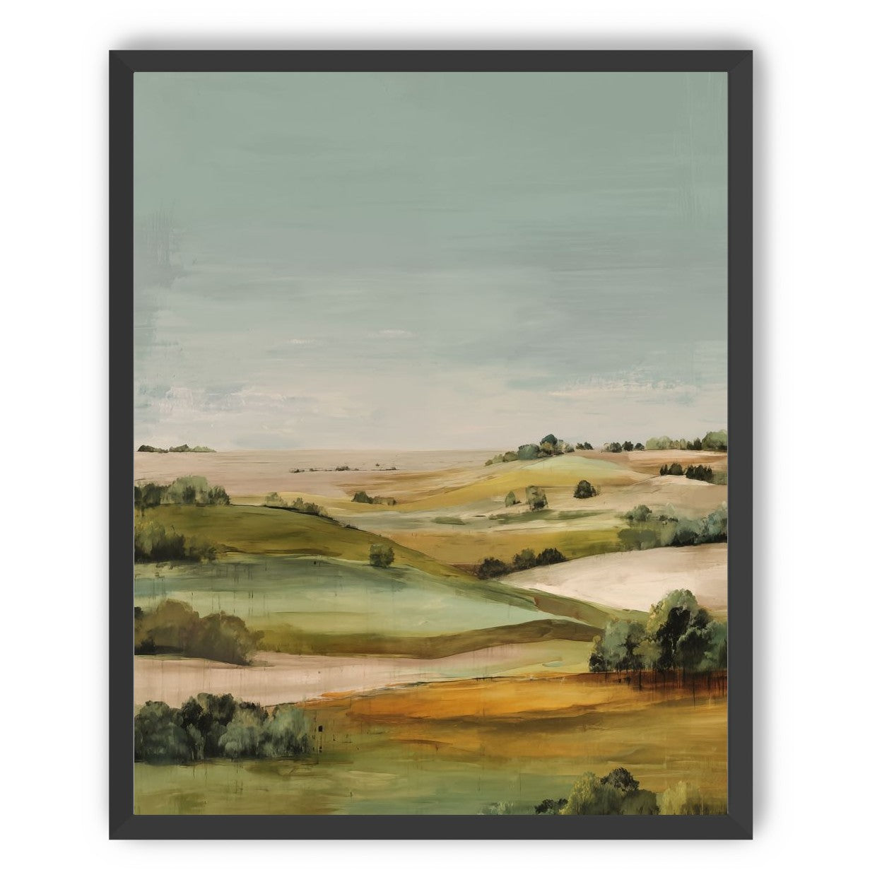 Valley with Rolling Hills