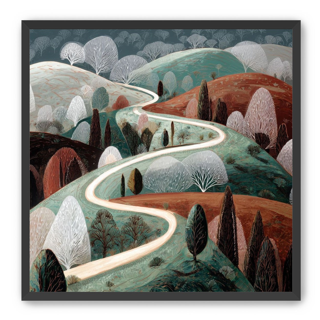 Trail Through the Hills