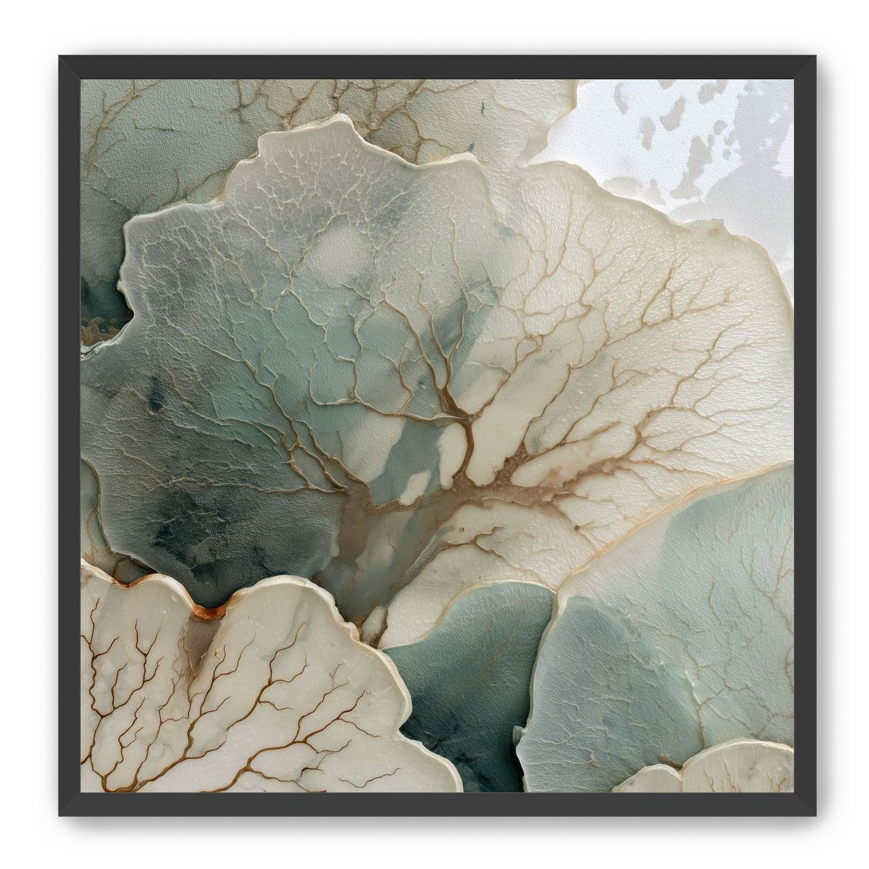 Translucent Leaves with Fine Veins