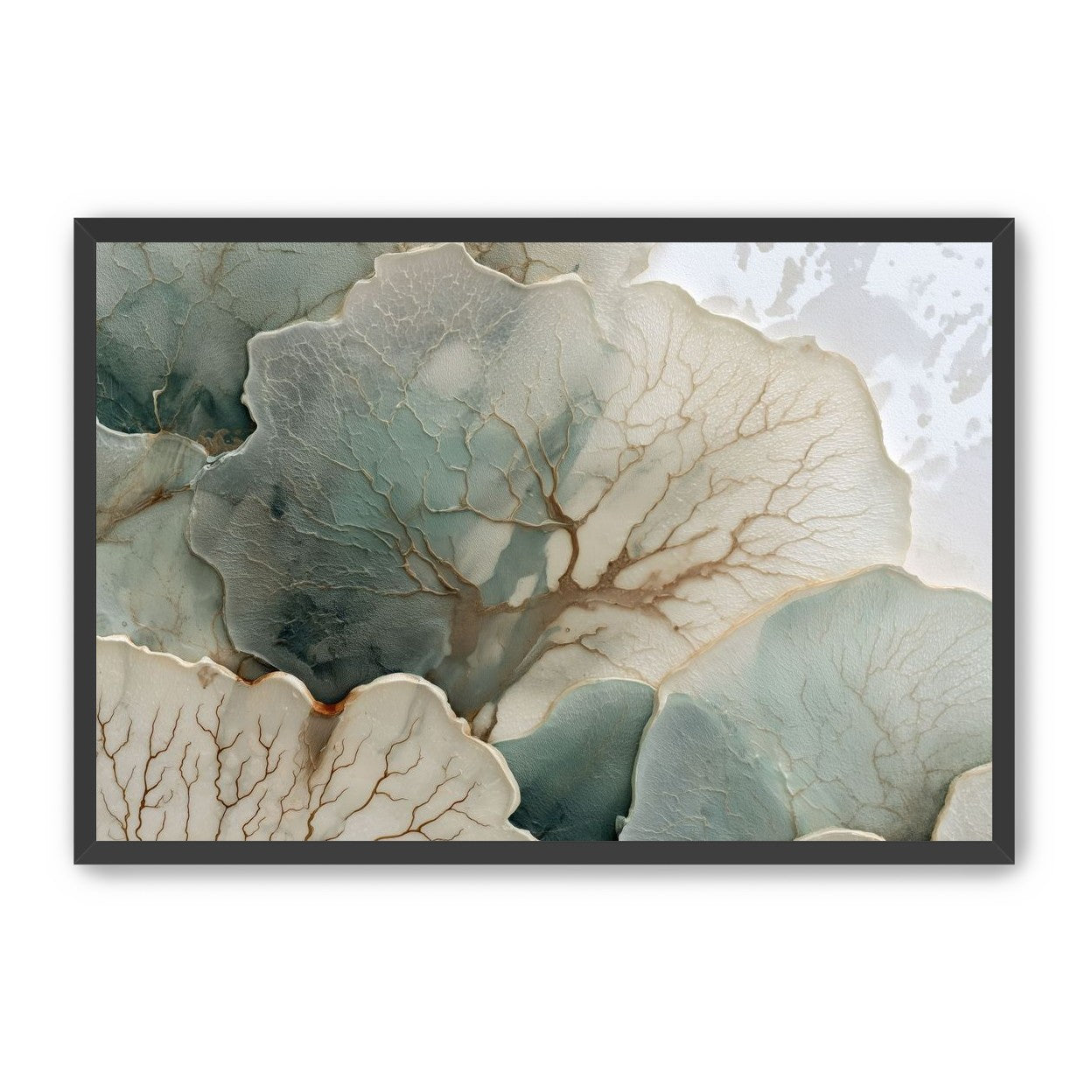 Translucent Leaves with Fine Veins