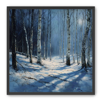 Silence Held in Blue