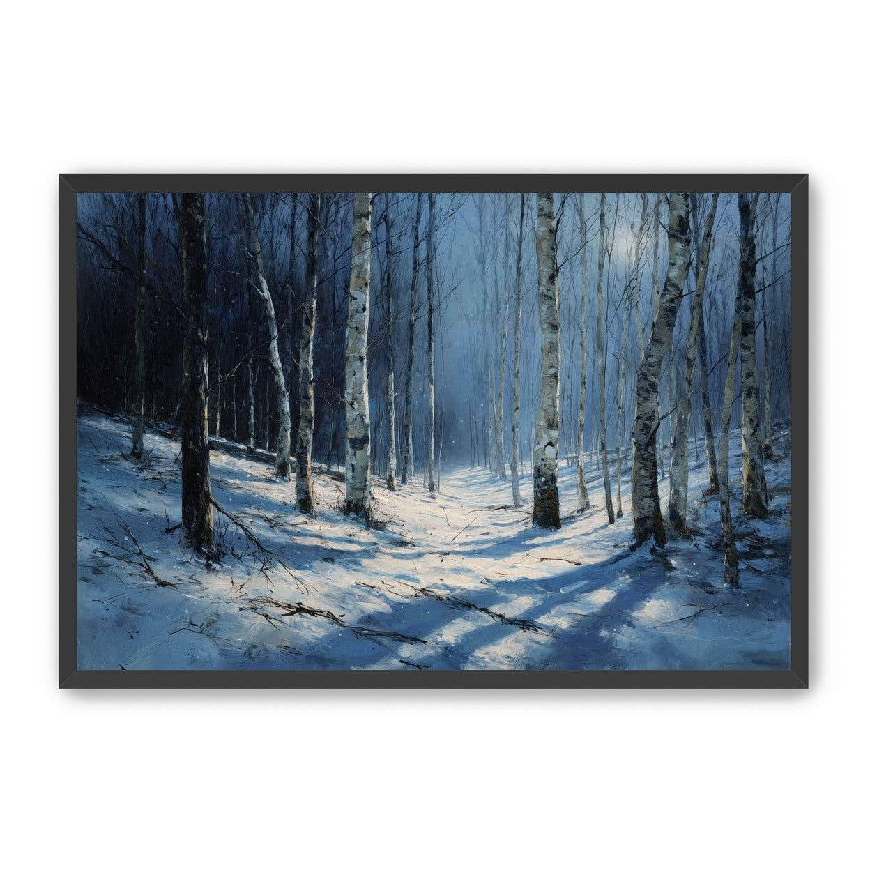 Silence Held in Blue