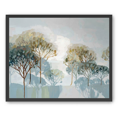 Tree Canopies in Soft Rows
