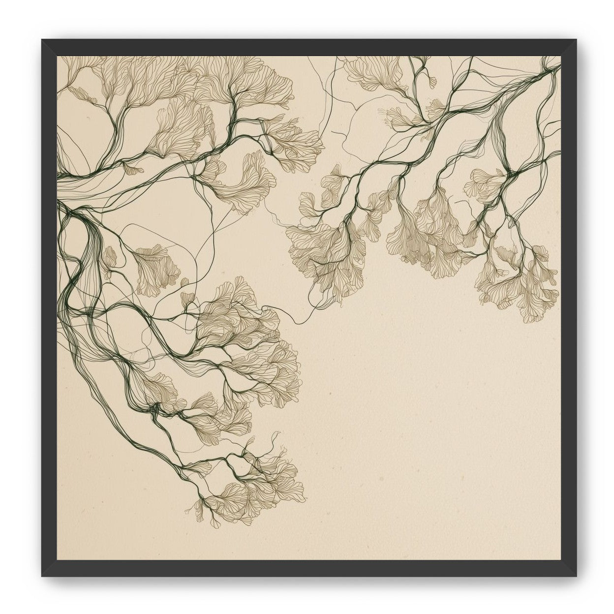 Trees Reduced to Line
