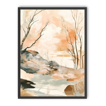 Ink Wash Over Stone Texture