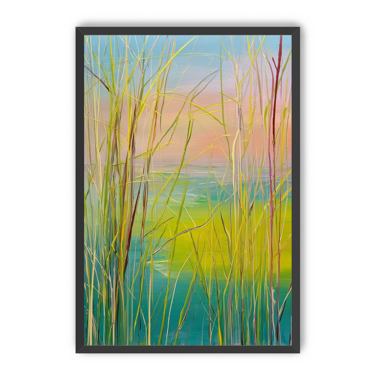 Reeds at Low Tide