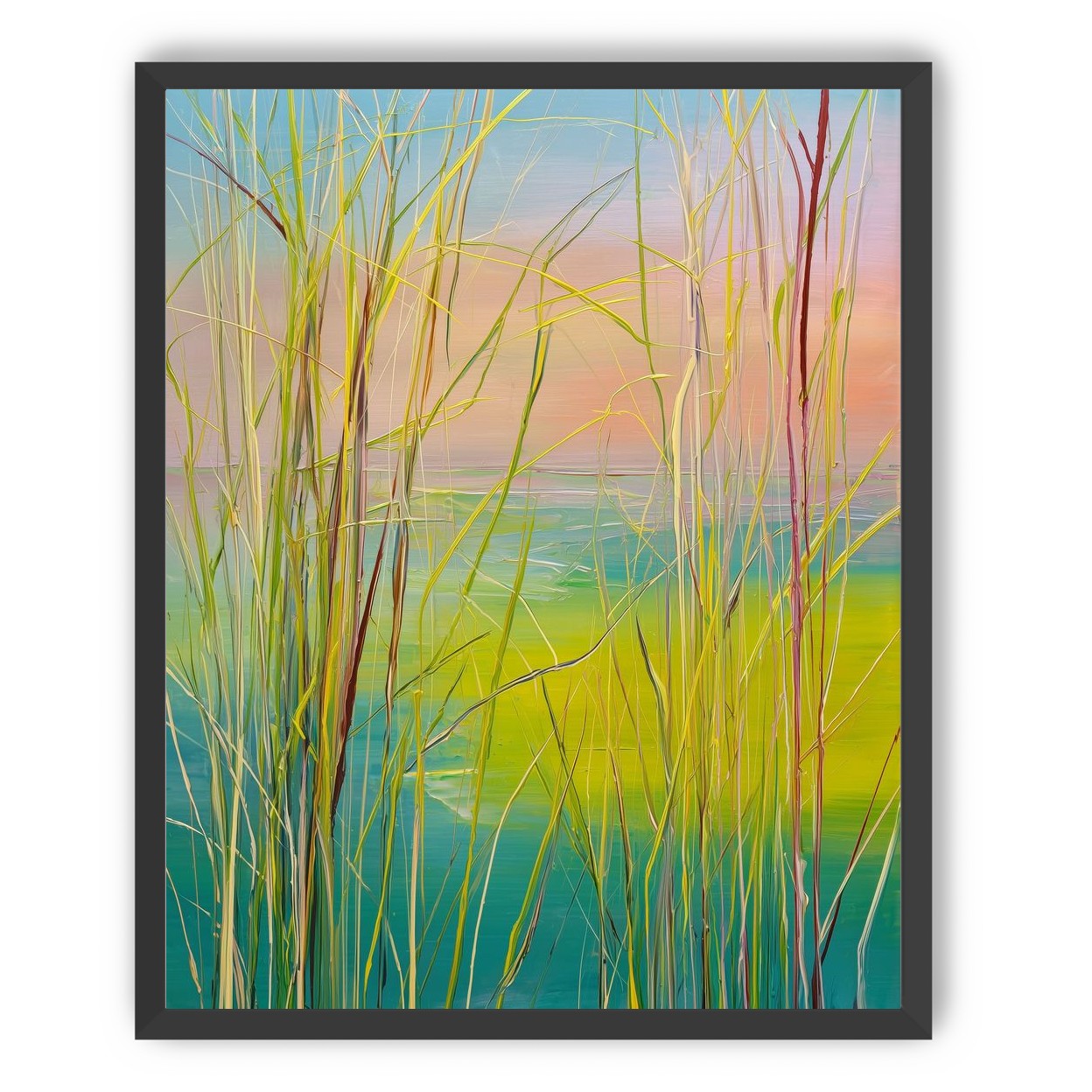 Reeds at Low Tide