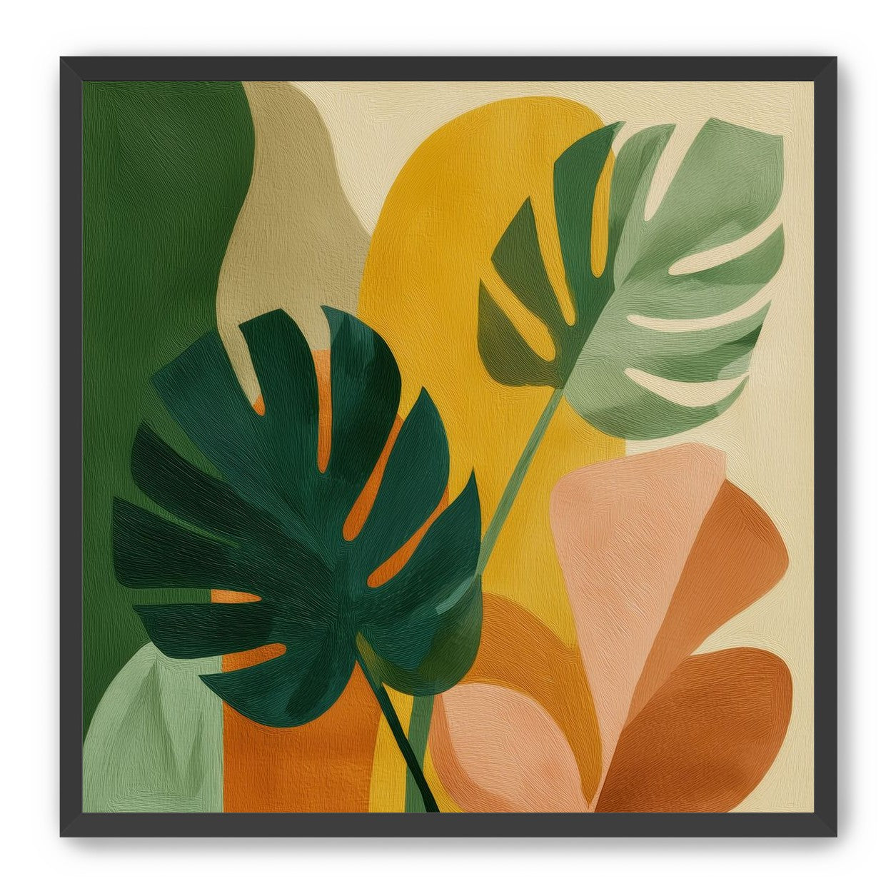 Leaves of Green and Brown