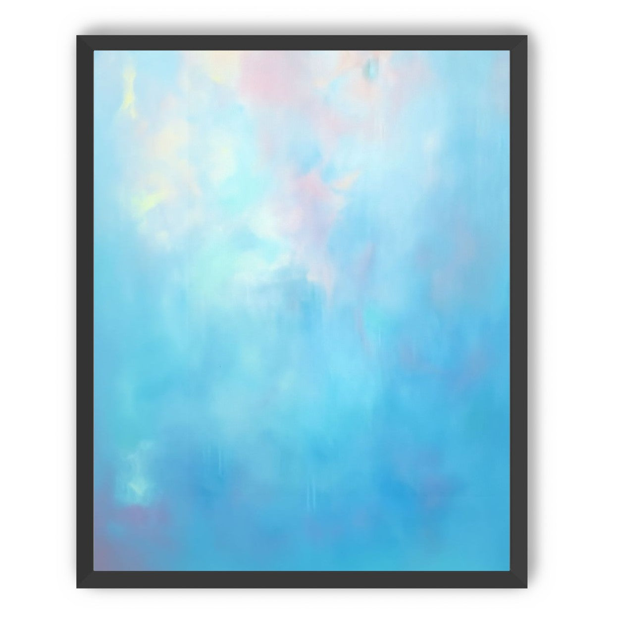 Shifts in Cerulean, Aqua, Golden Accents