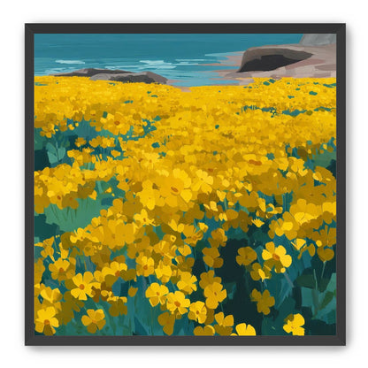 Yellow Coastal Wildflowers