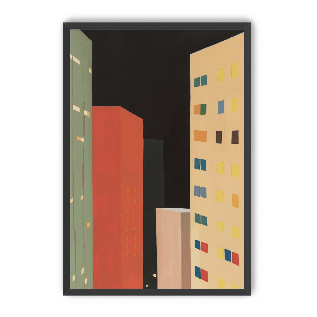 Color windows in the dark