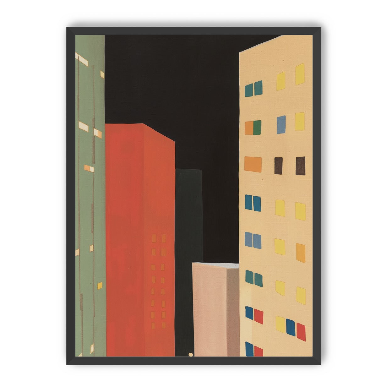 Color windows in the dark