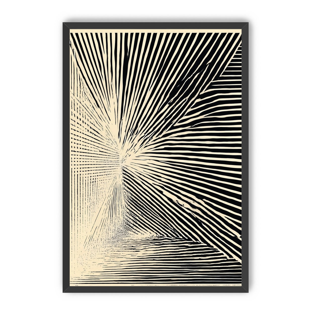 Convergence within black stripes