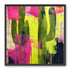 Dark columns within neon wash