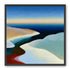 Blue sky over white dunes