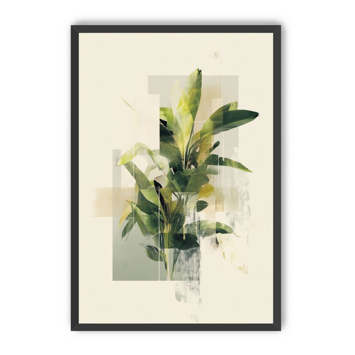 Plant in layered light