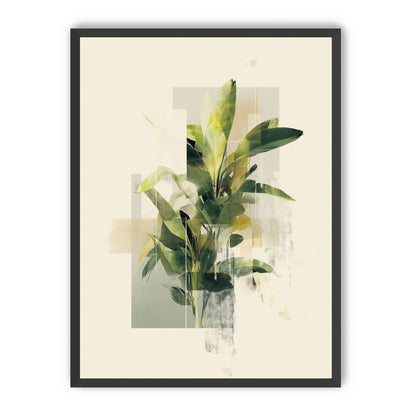 Plant in layered light