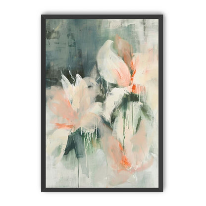 Drips on pale petals