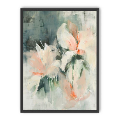 Drips on pale petals