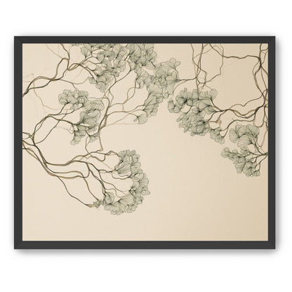 Trees Drawn in Continuous Lines