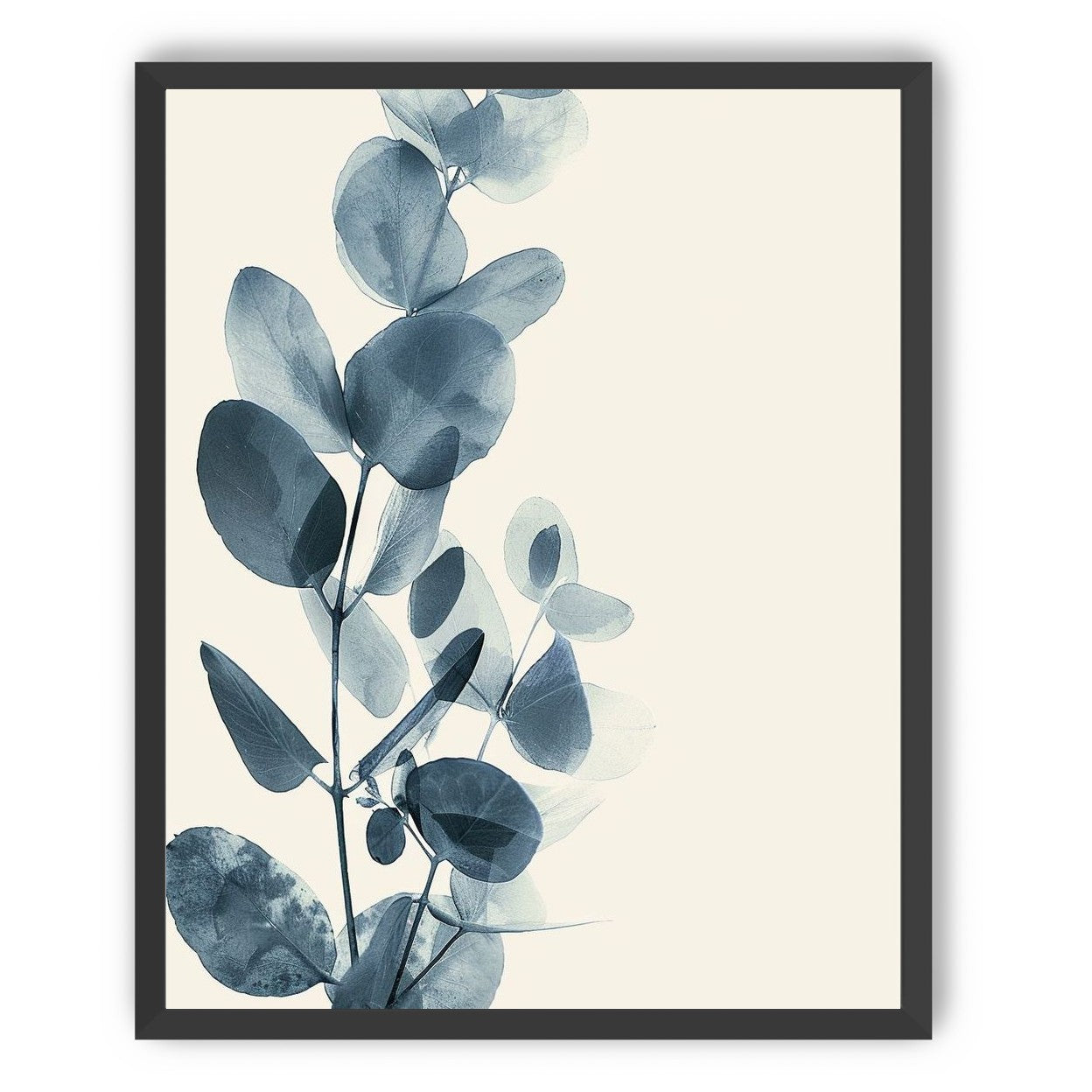 Eucalyptus in quiet blue