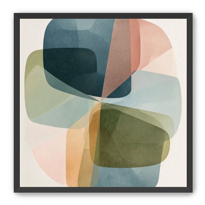Teal turns through ochre