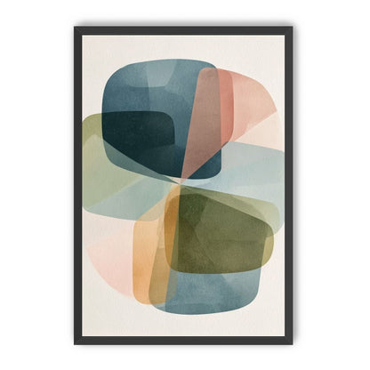 Teal turns through ochre