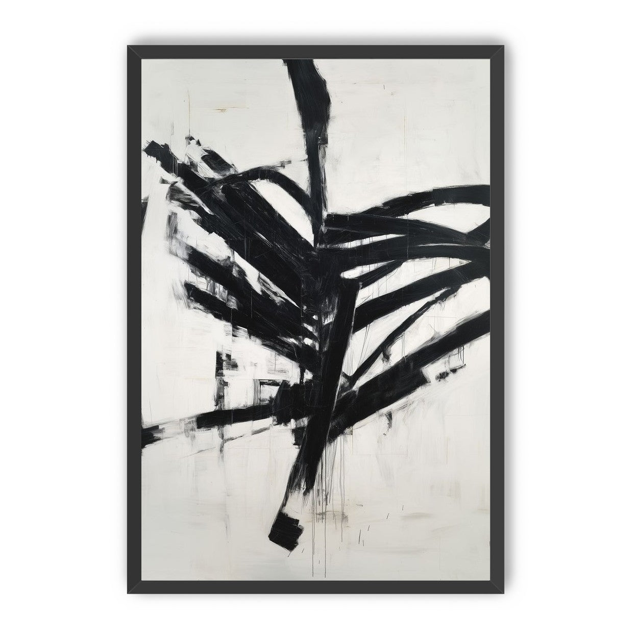 Black strokes under strain