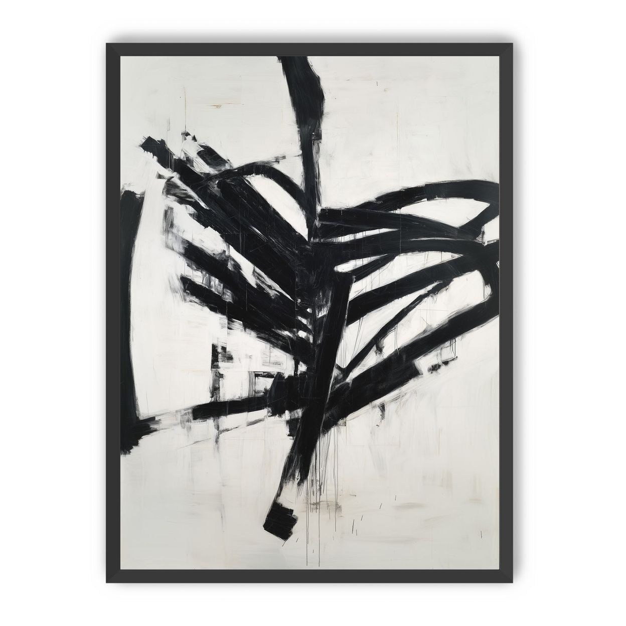 Black strokes under strain