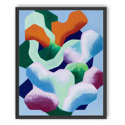 Soft edged color blocks
