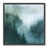 Mist caught in the pines