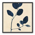 Ink leaves on bare stem