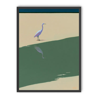 Where the egret doubles