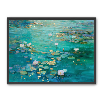 Quiet Gold on Blue Water