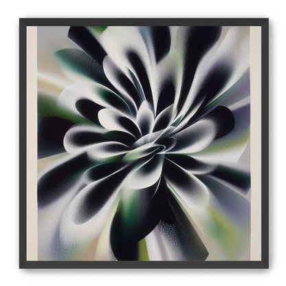 Speckled bloom in motion